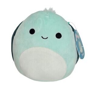 SQUISHMALLOW 8" ONICA TURTLE TEAL SKY BLUE AUTHENTIC KELLYTOY PLUSH GIFT TOY NEW